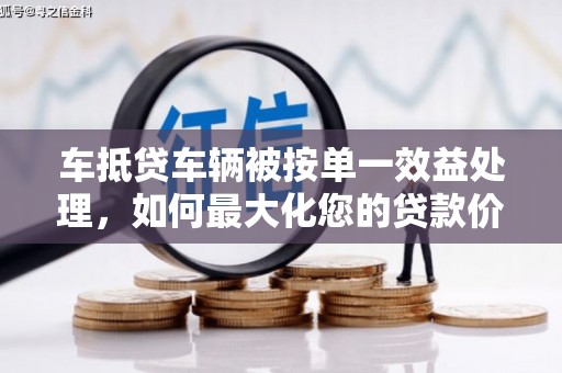 镇坪车抵贷车辆被按单一效益处理，如何最大化您的贷款价值？